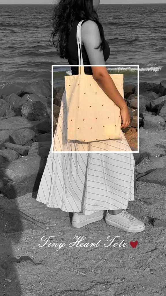 Tiny Heart Tote