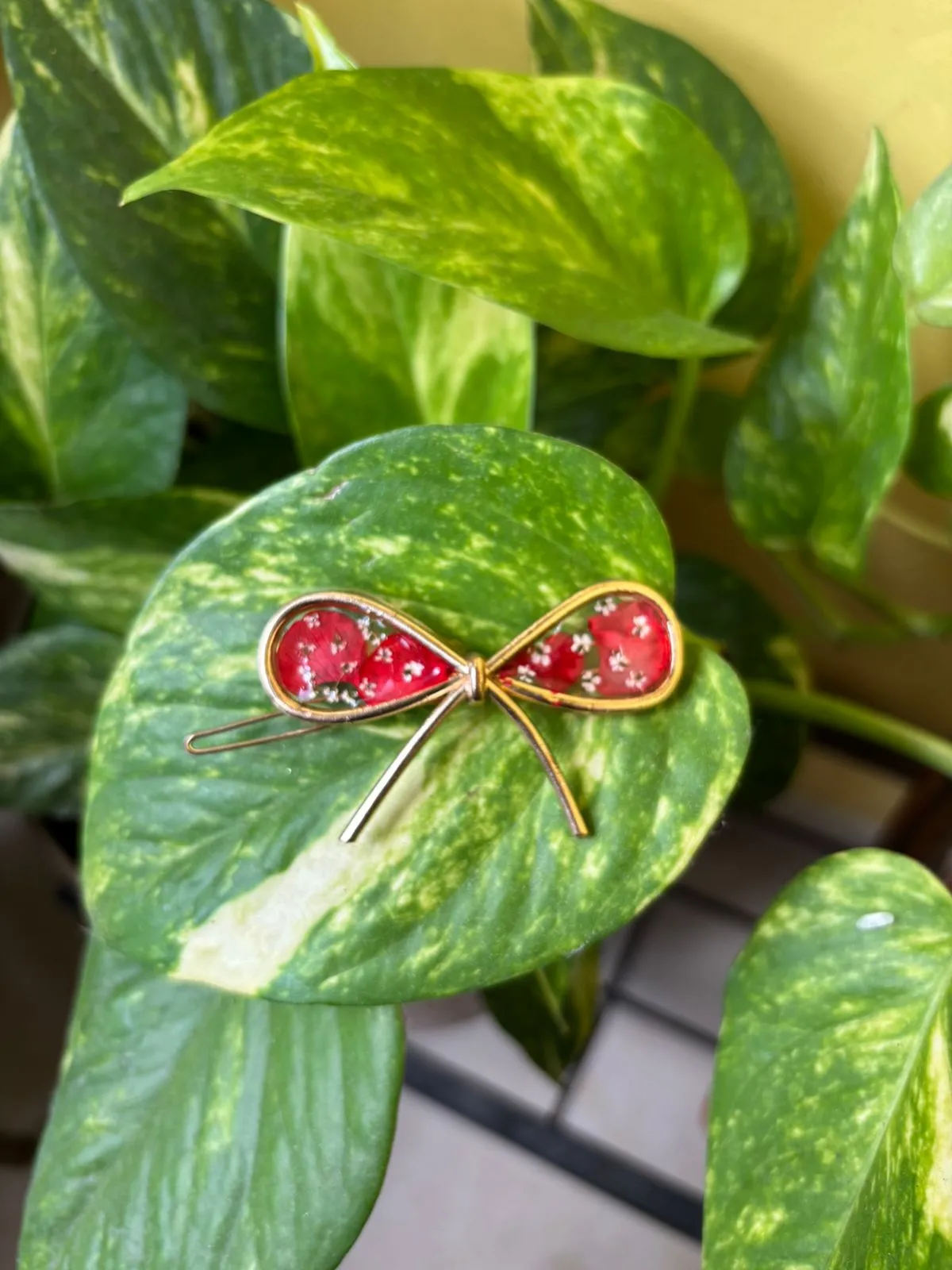 The Poppy Bow Pin